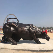High quality wall street bull statue